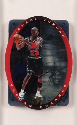 SPx Record Breaker Michael Jordan Auto 250