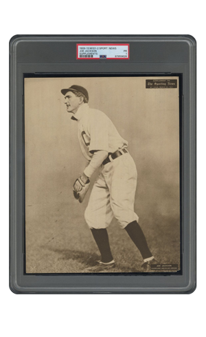 1909-13 M101-2 Sporting News Supplement Shoeless Joe Jackson PSA 1
