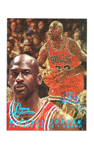 Flair Showcase Legacy Collection Michael Jordan /150 Row 0