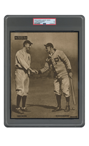 M101-2 Sporting News Supplement Honus Wagner and Ty Cobb PSA 1.5